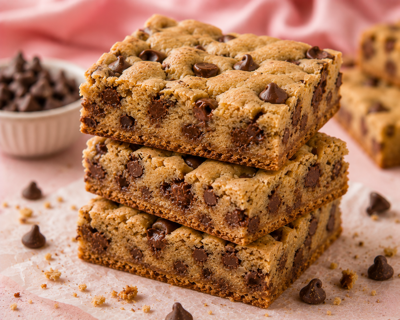 Chocolate Chip Cookie Bar